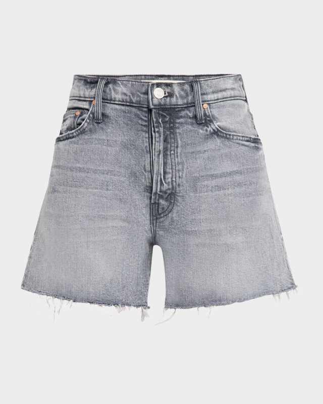 The Skipper Short & Long Fray Denim Shorts